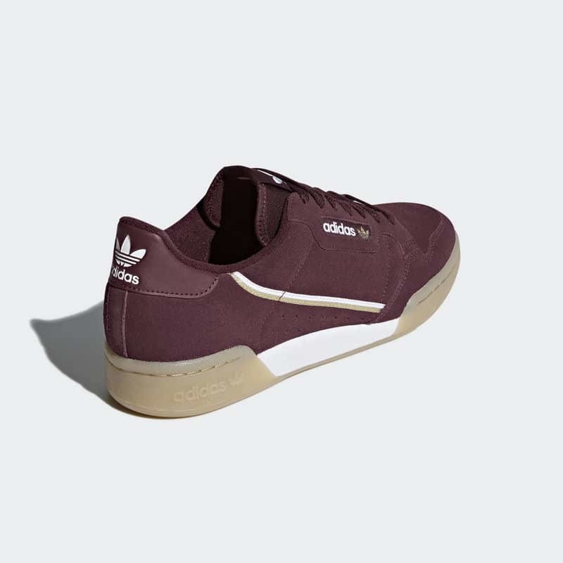 Adidas continental shop 80 marron